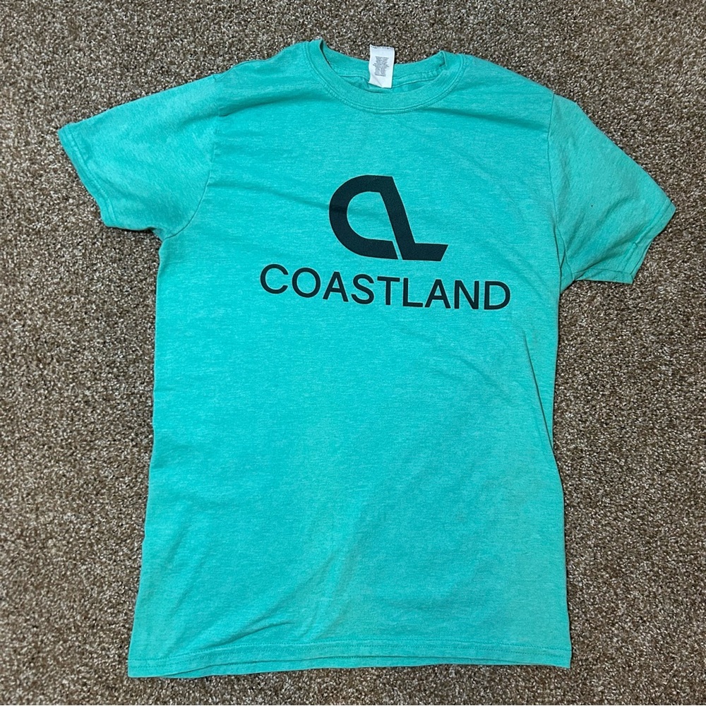 Teal Coastland Tee